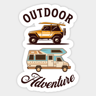 Outdoor Adventure Sticker